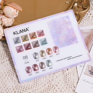 Wholesale 8 Color <b>Reflective</b> <b>Glitter</b> <b>Gel</b> Nail <b>Polish</b> Broken Diamond <b>Gel</b> Soak Off UV Flash <b>Gel</b> - Product Image 5