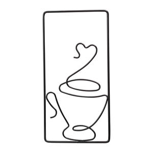 Stile nordico High-End di lusso in ferro <span class=keywords><strong>arte</strong></span> pittura decorazione della parete per soggiorno latte negozio di tè ristorante sfondo in metallo artigianato - Product Image 4