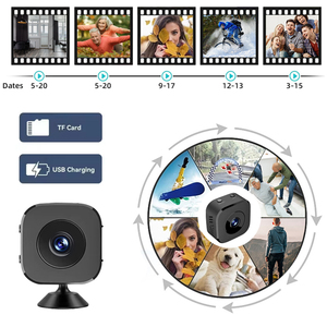 Nueva <span class=keywords><strong>Mini</strong></span> Cámara de Seguridad Portátil para el Hogar con Visión Nocturna HD 1080P, WiFi IP - Product Image 5