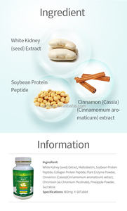 Tablet pemblokir karbohidrat empat dalam satu meningkatkan pencernaan dukungan metabolisme meningkatkan penurunan berat badan kulit tablet kacang ginjal putih - Product Image 3
