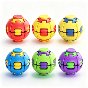 Pelota Antiestrés, Juguete para Aliviar el Estrés, Spinner de Dedos, Mini Portátil para Todas las Edades, 6 Colores, Regalo para Oficina, Viajes, Juguetes - Product Image 1