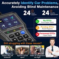 Escáner OBD2, Comprobador de Batería YM519, Herramienta de Diagnóstico, Lector de Códigos de Error del Motor, Emisiones, Plug and Play, Multilingüe, Android, IOS, para Todos los Coches