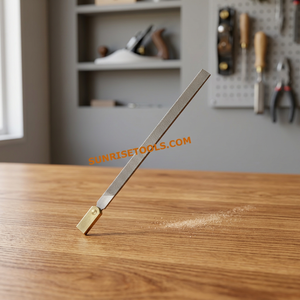 Stainless Steel Irregular Jewelry Pendulum Rod Single End <b>Pick</b>-<b>Up</b> <b>Tool</b> with Brass Tip for Precision Handling - Product Image 4