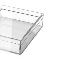 Vitrina de Acrílico de Grado Óptico, Caja Transparente para Libros con Cajón Extraíble, Diseño Profesional ODM para Librerías y Bibliotecas