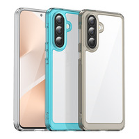 Étui de protection antichoc transparent HONATOP en TPU+PC pour S25/S26 Ultra Plus, iPhone 17E et Google Pixel