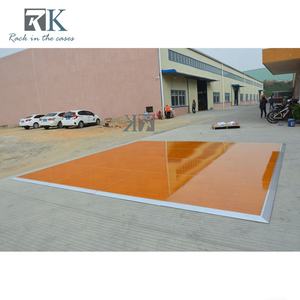Wooden Platform Dance Floor Panels with <b>Aluminum</b> Edges Dance Floors - Product Image 1