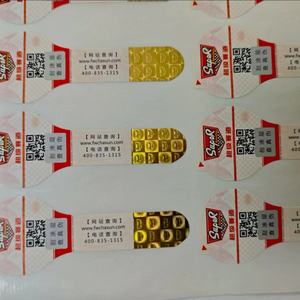 Etiquetas Adhesivas Personalizadas al por Mayor para Cajas de PET a Color, con Logotipo, Anti-falsificación, con Sello Desprendible y sin Residuos, para Frutas - Product Image 1