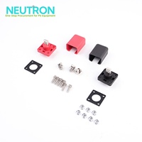Terminal de tornillo de latón/cobre recubierto de plástico para cable de conexión automotriz M8/M10/M12 de alta corriente 12V-1000V Modelo NEUTRON