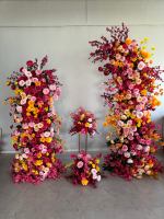Nouvelle Arche Florale de Mariage RK247 – Composition Artificielle en Fleurs de Soie pour Décoration d'Événements et de Mariages