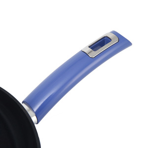 Sartén antiadherente de aluminio Maifan Stone de 28 cm para cocinar en casa con mango azul - Product Image 2