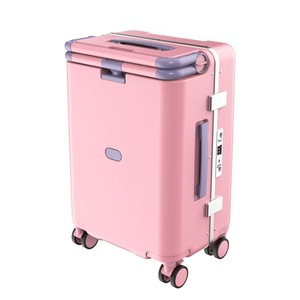 Equipaje de paseo para niños con asiento <span class=keywords><strong>Maleta</strong></span> de mano de 20 pulgadas para niños Niñas Mamá Viaje, Almacenamiento para computadora portátil, Bolsa de carrito giratoria de 360 ° - Product Image 6