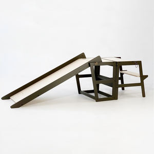 CPC EN71 TEST Montessori 3 in1 Slide Helper Tower Tisch, Cabrio Lernt urm - Product Image 1