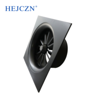 Nouveau type de diffuseur d'air carré réglable diffuseur d'air carré moderne adapté au ventilateur HVAC