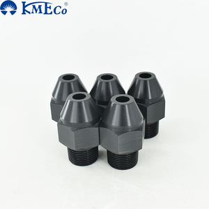 Injecteur en PVC plastique KMECO HH <span class=keywords><strong>FullJet</strong></span>, buse de pulvérisation à angle étroit, jet complet - Product Image 4