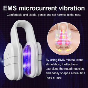 EMS Microcurrent Pulse Nose Shaper Nasal Bridge Clip ening <b>Massager</b> Collapsing Nasal Wings High Nose Model JX10 - Product Image 2
