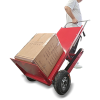 Conception à piles pliable de chariot électrique portatif résistant à grimpeur d'escalier
