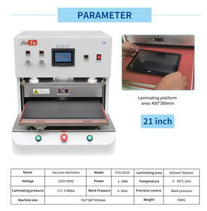 Machine de laminage OCA LCD sous vide de 21 pouces pour <span class=keywords><strong>iPad</strong></span> Air <span class=keywords><strong>Mini</strong></span> 4 Pro, rénovation de l'écran tactile, laminateur - Product Image 2