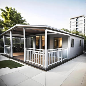 2025 4 dormitorios expandible PVC piso prefabricado contenedor casa pequeña con cinco dormitorios temporada de verano - Product Image 2