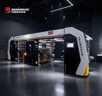 Machine de laminage automatique électrique sans solvant de qualité supérieure avec cœur PLC pour l'emballage de films plastiques alimentaires, haute productivité