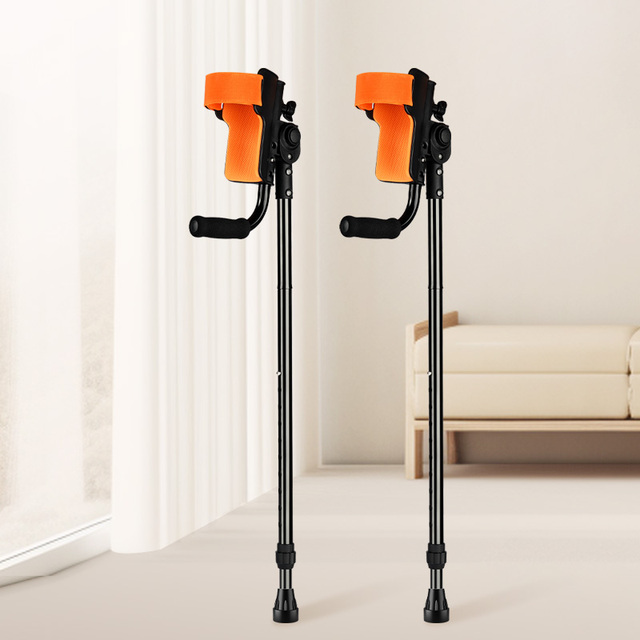 Multifunctional Aluminum Foldable Walking Aids Lightweight Multi-Angle Adjustable Walking Stick for Patient Disabled