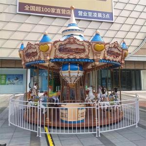 Grande juegos mecanicos <span class=keywords><strong>de</strong></span> feria carrusel infantil con led luces Capacidad 12 personas Instalado en parque <span class=keywords><strong>de</strong></span> atracciones - Product Image 4