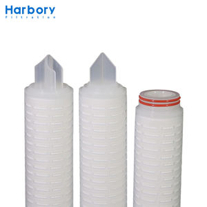 Профессиональный плиссированный фильтрующий картридж из полипропилена 0,1 микрон, <span class=keywords><strong>40</strong></span>-дюймовый мембранный фильтрующий картридж - Product Image 5