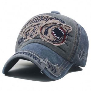 Casquette de baseball sportive personnalisée à 6 panneaux effet vieilli, style délavé, Gorras – Grande Vente - Product Image 2