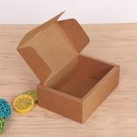 Thé chocolat sous-vêtements cosmétiques t-shirt papier carton pliable Kraft mail Express boîte d'emballage