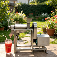 Presse-agrumes électrique semi-automatique de haute qualité pour l'industrie, pour le traitement des aliments (blé, canne à sucre)