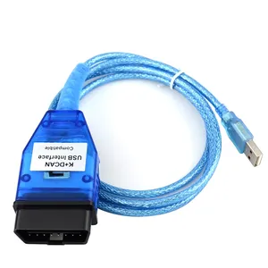 Para BMW K DCAN Switch OBDII Cable de diagnóstico K DCAN interfaz USB Ediabas K D CAN OBD2 escáner de diagnóstico FT232RL - Product Image 3
