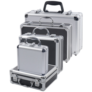 Camera Secure <strong>Storage</strong> <strong>Box</strong> Laptop <strong>Briefcase</strong> Hard Aluminum Flight Case with Foam - Product Image 5