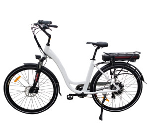 Bicicleta Eléctrica Urbana <span class=keywords><strong>de</strong></span> 700C y 28 Pulgadas, Batería <span class=keywords><strong>de</strong></span> Litio <span class=keywords><strong>de</strong></span> 48V y 14Ah, Bicicleta Eléctrica con Marco Bajo - Product Image 4