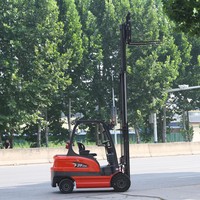 Prix d'usine, chariot élévateur électrique de 2,5 tonnes avec manutacteur de fûts, pour le transport de fûts et barils en acier, usage industriel