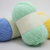 5 brins multi couleur coton fabricant fil Crochet tricot Chenille broderie macramé lait coton fil mélangé fil acrylique