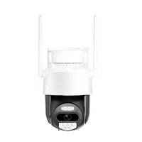 Cámara de Seguridad con IA Inalámbrica 4G para Exteriores, Panel Solar, Cámara PTZ 1080P, Visión Nocturna a Todo Color, Audio Bidireccional, Detección de Movimiento