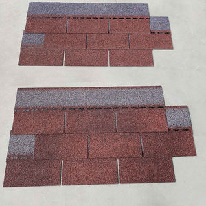 Asie 2025 <span class=keywords><strong>Bardeaux</strong></span> d'asphalte à trois onglets Meilleurs <span class=keywords><strong>bardeaux</strong></span> de toiture <span class=keywords><strong>Bardeaux</strong></span> bitumineux modernes de marque pour maisons Mélange de couleurs dégradées rouge - Product Image 3