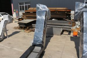 Sistema di Trasporto Automatico per Trucioli CNC con Nastro a Catena in Acciaio Rinforzato - Product Image 6