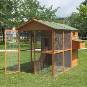 Chicken Coop Large Large Wood Egg Laying Outdoor Chicken Coop With Big Run