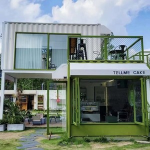 Boutique de conteneurs créatifs, cuisine mobile en acier de 4,8 m, alimentation intégrée pour l'extérieur - Product Image 2