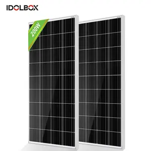 2 adet güneş panelleri 100 Watt 12 Volt yüksek verimli PV PV modülü güç şarj cihazı