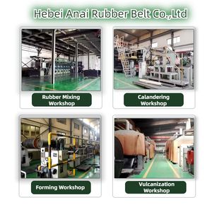 Hot Selling Qualidade Nylon tecido borracha rocha sucata nylon densidade de correia de borracha no transportador de arame malha correia transportadora - Product Image 4