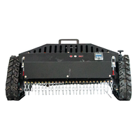 Cortadora de Césped Autopropulsada de Grado Industrial con Control Remoto, Motor de Gasolina de 190cc, Giro Cero y Alto Torque