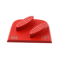 Disque abrasif diamanté ovale pour sols en béton - Outils de meulage haute efficacité personnalisables OEM Marque SUMO