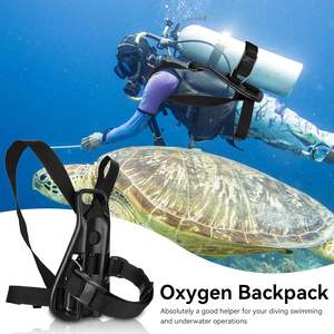 Support de réservoir de plongée Réservoir Sac à dos Support de bouteille d'oxygène unique Support de bouteille de gaz Support de bouteille de gaz Retour Anti-Skid Portable Plongée - Product Image 2