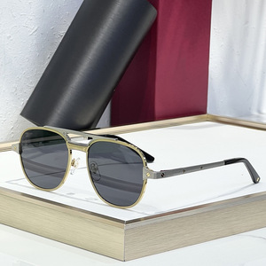 Gafas de sol con montura metálica, protección UV400, tipo 3, estilo aviador, unisex, a la moda, para hombres y mujeres - Product Image 3
