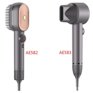 Secador y Plancha de Pelo Eléctrico Portátil 2 en 1 Más Popular, Peine de Aire Caliente con Iones para Uso Doméstico y Hotelero, Material de Nylon - Product Image 6