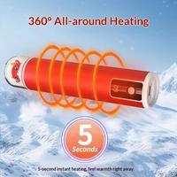 Chauffe-mains portable mini de poche, nouvelle arrivée 2027, rechargeable par USB, mini banque d'alimentation à charge rapide, chauffe-mains électrique