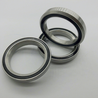 Roulement à billes pour casque de vélo en acier chromé scellé haute vitesse 1-1/2" T808 40X52X12 45/45