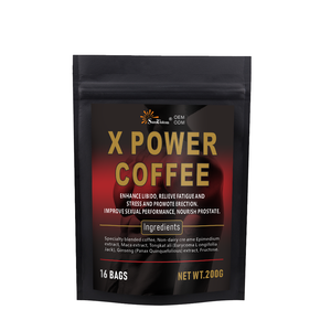 Kopi Ekstrak Herbal Alami X POWER Meningkatkan Gairah Seksual Mengurangi Kelelahan dan Stres Meningkatkan Fungsi Seksual Menutrisi Prostat - Product Image 1