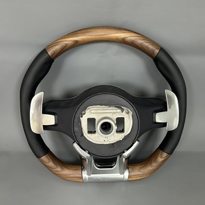 Volante de madera personalizado y ensamblado a medida para <span class=keywords><strong>Mercedes</strong></span> Benz GLC 43 <span class=keywords><strong>GLS</strong></span> <span class=keywords><strong>600</strong></span> GLE 43 GLE53 GLE 63 - Product Image 3
